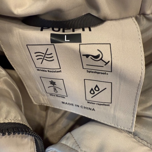 Puffit Hooded Puffer Jacket with Large Pockets. NWT. - Picture 11 of 13